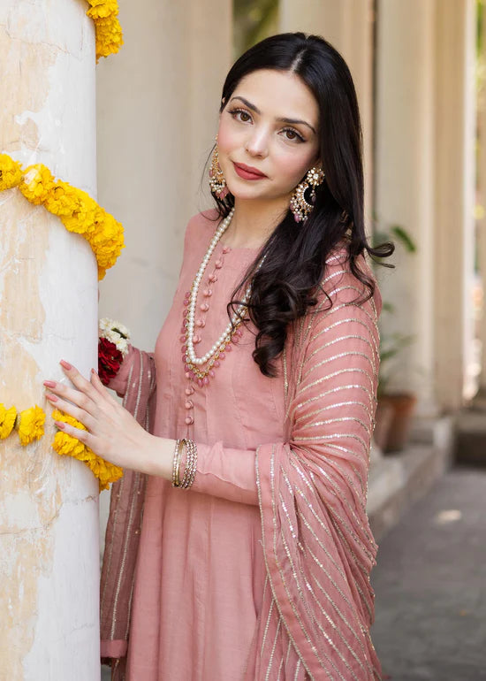 Baroque Printed Stitched Khaddar 3pc