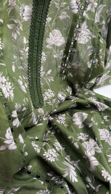 Premium Quality Stitched / UnStitched Lawn Dress