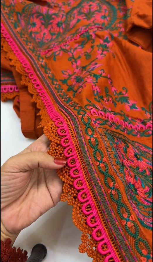 Luxury Khaddar Embroidered Collection 2PC- Black Friday Special