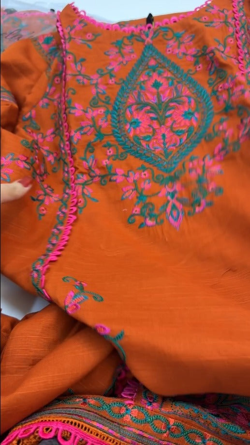 Luxury Khaddar Embroidered Collection 2PC- Black Friday Special