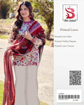 BinSaeed 3pc Lawn Dress